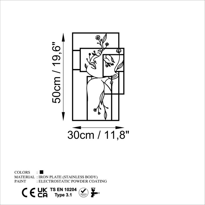 Wallity Flower Woman 1 - M